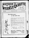Northern Weekly Gazette Saturday 25 March 1922 Page 1