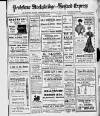 Penistone, Stocksbridge and Hoyland Express Saturday 02 January 1909 Page 1