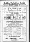 Penistone, Stocksbridge and Hoyland Express Saturday 15 January 1921 Page 1