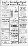 Penistone, Stocksbridge and Hoyland Express Saturday 12 February 1921 Page 1
