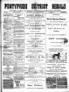Pontypridd District Herald Saturday 21 March 1891 Page 1