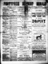 Pontypridd District Herald Saturday 26 September 1891 Page 1