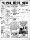 Pontypridd District Herald Saturday 10 September 1892 Page 1