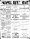Pontypridd District Herald Saturday 29 April 1893 Page 1