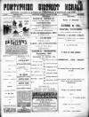 Pontypridd District Herald Saturday 16 September 1893 Page 1