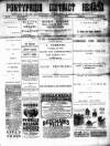 Pontypridd District Herald Saturday 06 January 1894 Page 1