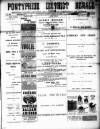 Pontypridd District Herald Saturday 27 January 1894 Page 1