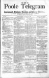 Poole Telegram Friday 22 August 1879 Page 1