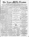 Ripon Observer Thursday 06 March 1890 Page 1