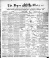 Ripon Observer Thursday 26 November 1891 Page 1