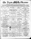 Ripon Observer Thursday 09 February 1899 Page 1