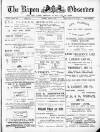 Ripon Observer Thursday 08 January 1903 Page 1