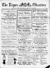 Ripon Observer Thursday 29 December 1904 Page 1