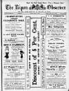 Ripon Observer Thursday 19 January 1905 Page 1