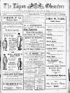 Ripon Observer Thursday 29 November 1906 Page 1