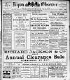 Ripon Observer Thursday 11 February 1909 Page 1