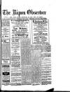 Ripon Observer Thursday 04 July 1918 Page 1