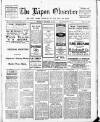 Ripon Observer Thursday 20 November 1919 Page 1