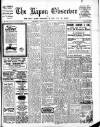 Ripon Observer Thursday 07 April 1921 Page 1