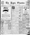 Ripon Observer Thursday 30 June 1921 Page 1