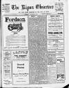 Ripon Observer Thursday 29 September 1921 Page 1