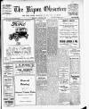 Ripon Observer Thursday 06 October 1921 Page 1