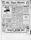 Ripon Observer Thursday 05 January 1922 Page 1