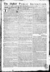 Sheffield Public Advertiser Tuesday 11 May 1762 Page 1