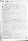 Sheffield Public Advertiser Tuesday 22 February 1763 Page 1