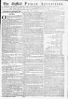 Sheffield Public Advertiser Tuesday 10 May 1763 Page 1
