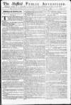 Sheffield Public Advertiser Tuesday 14 June 1763 Page 1