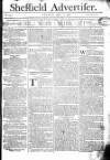 Sheffield Public Advertiser Friday 15 January 1790 Page 1