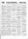 North London Record Saturday 14 April 1860 Page 1