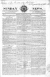 Sunday News Sunday 08 June 1823 Page 1