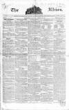Liverpool Albion Monday 17 March 1834 Page 1