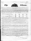 Liverpool Albion Tuesday 14 March 1837 Page 1