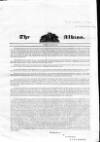 Liverpool Albion Tuesday 26 June 1838 Page 1
