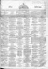 Liverpool Albion Monday 14 December 1846 Page 1