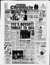 Nantwich Chronicle Wednesday 22 November 1989 Page 1