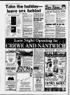 Nantwich Chronicle Wednesday 06 December 1989 Page 14