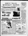 North Wales Weekly News Thursday 04 September 1986 Page 1