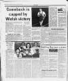 NEWS Thursday January 24 1991 SPORT ATHLETICS Comeback is capped by Welsh victory COLWYN Bay Athletic Club’s promising teenage runner