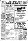 Swindon Advertiser Saturday 29 January 1910 Page 1