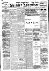 Swindon Advertiser Wednesday 06 April 1910 Page 1