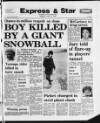 Wolverhampton Express and Star Wednesday 16 January 1980 Page 1
