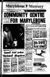 Marylebone Mercury Friday 01 January 1971 Page 1