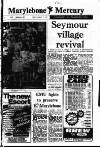 Marylebone Mercury Friday 01 August 1975 Page 1