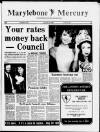 Marylebone Mercury Friday 22 January 1982 Page 1