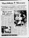 Marylebone Mercury Friday 23 April 1982 Page 1