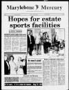 Marylebone Mercury Friday 07 May 1982 Page 1
